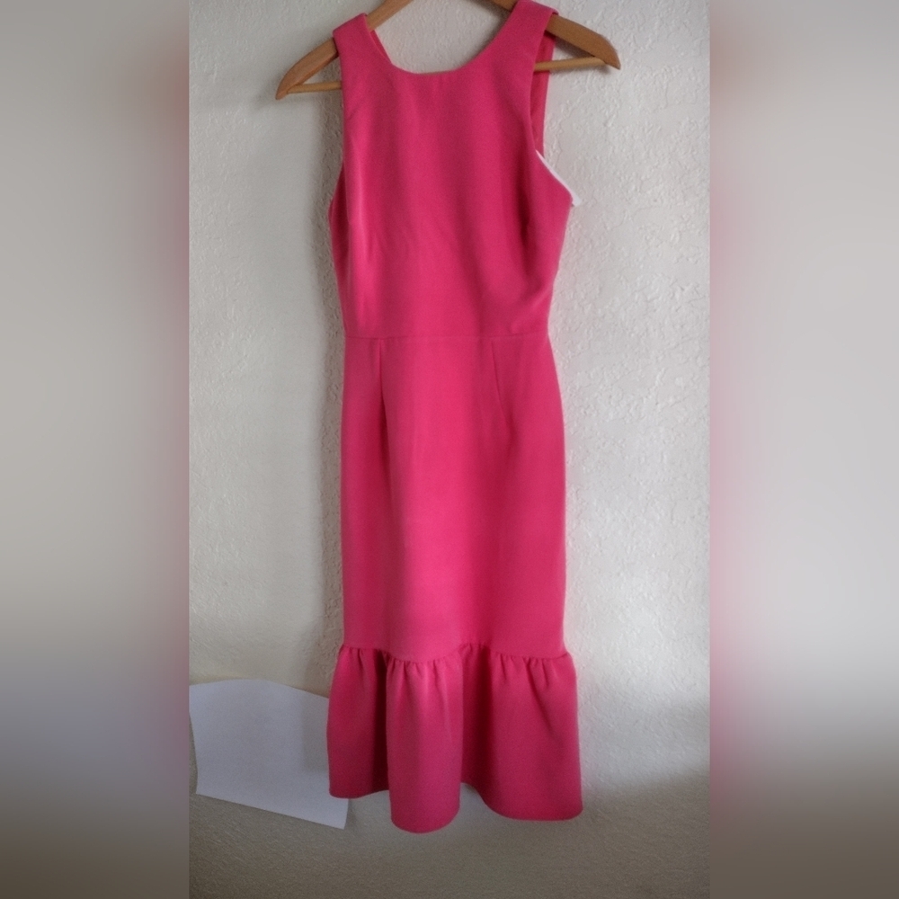 ASOS Ruffle Hem Midi Dress - Picture 5 of 8